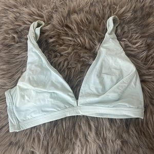 Gap Body bra 32D silky buttery soft mint green